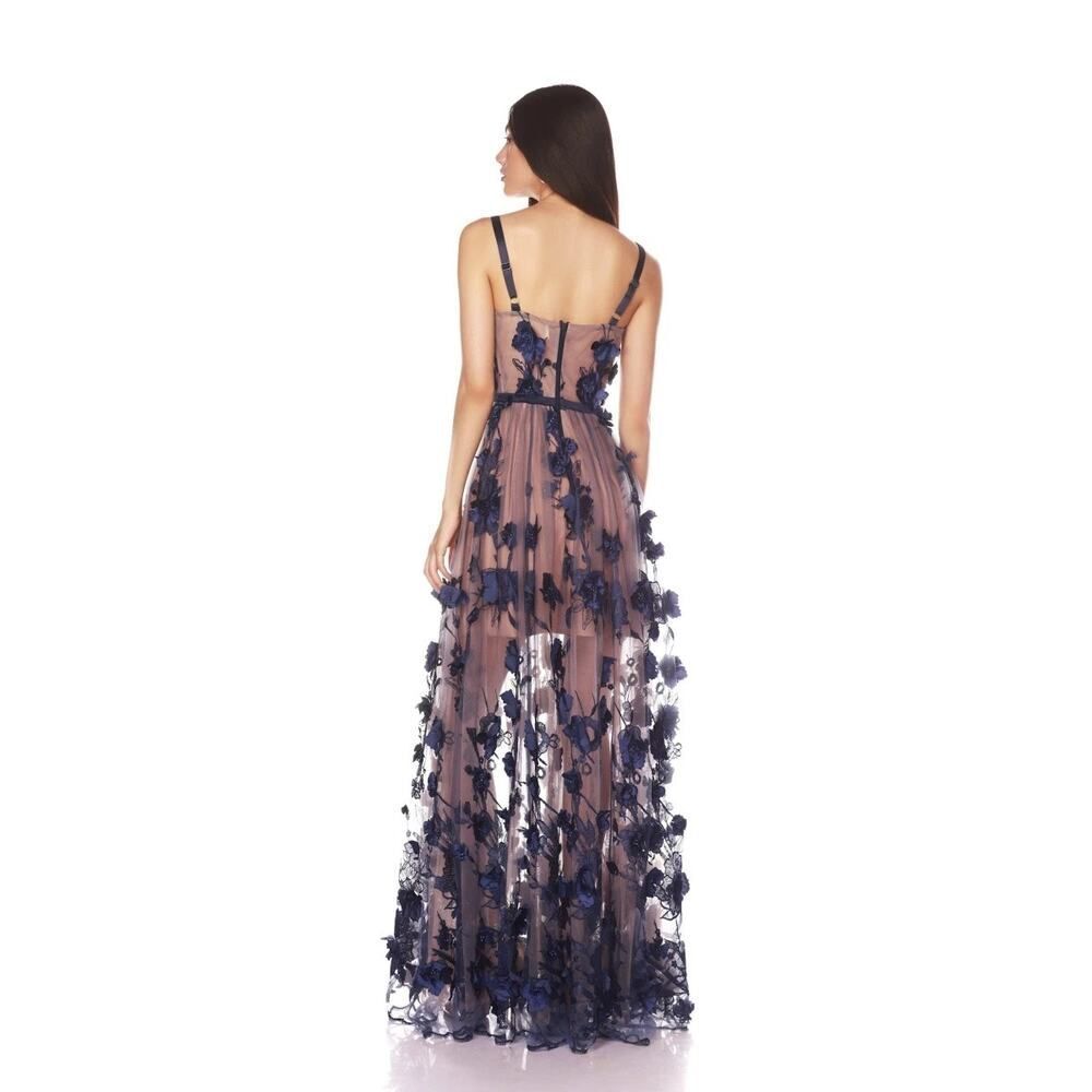 BRONX & BANCO Anastasia Navy Maxi Dress AUS 10/ us 6/M - Picture 15 of 15